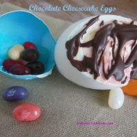 Chocolate Cheesecake Eggs for Easter Time