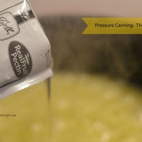 Pressure Canning- The Low Down