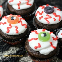 Evil Eye Cupcakes