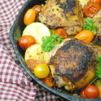 Cast Iron Cooking- Country Harvest Chicken