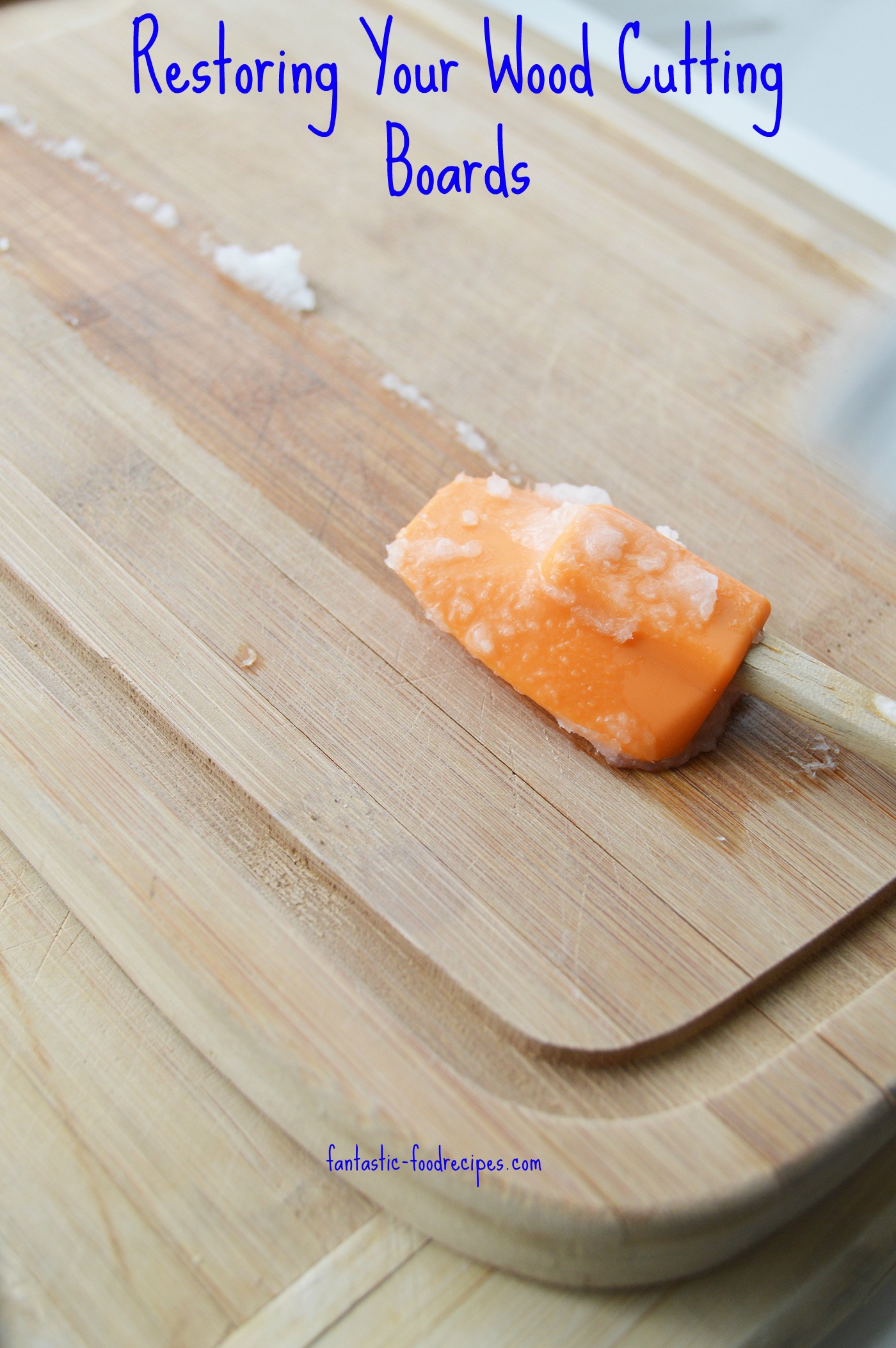 Restoring Your Wood Cutting Board