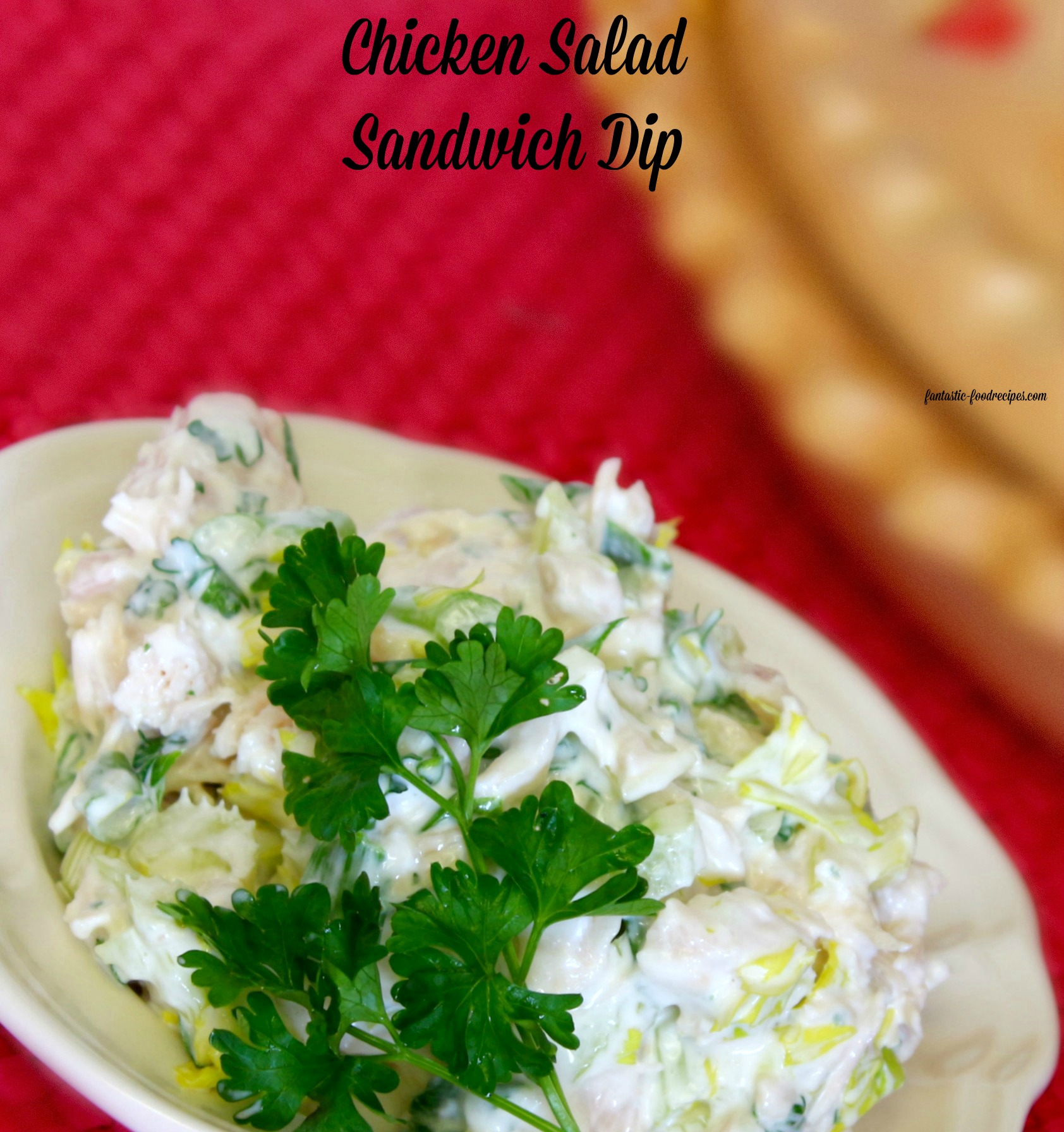 Chicken Salad Sandwich Dip