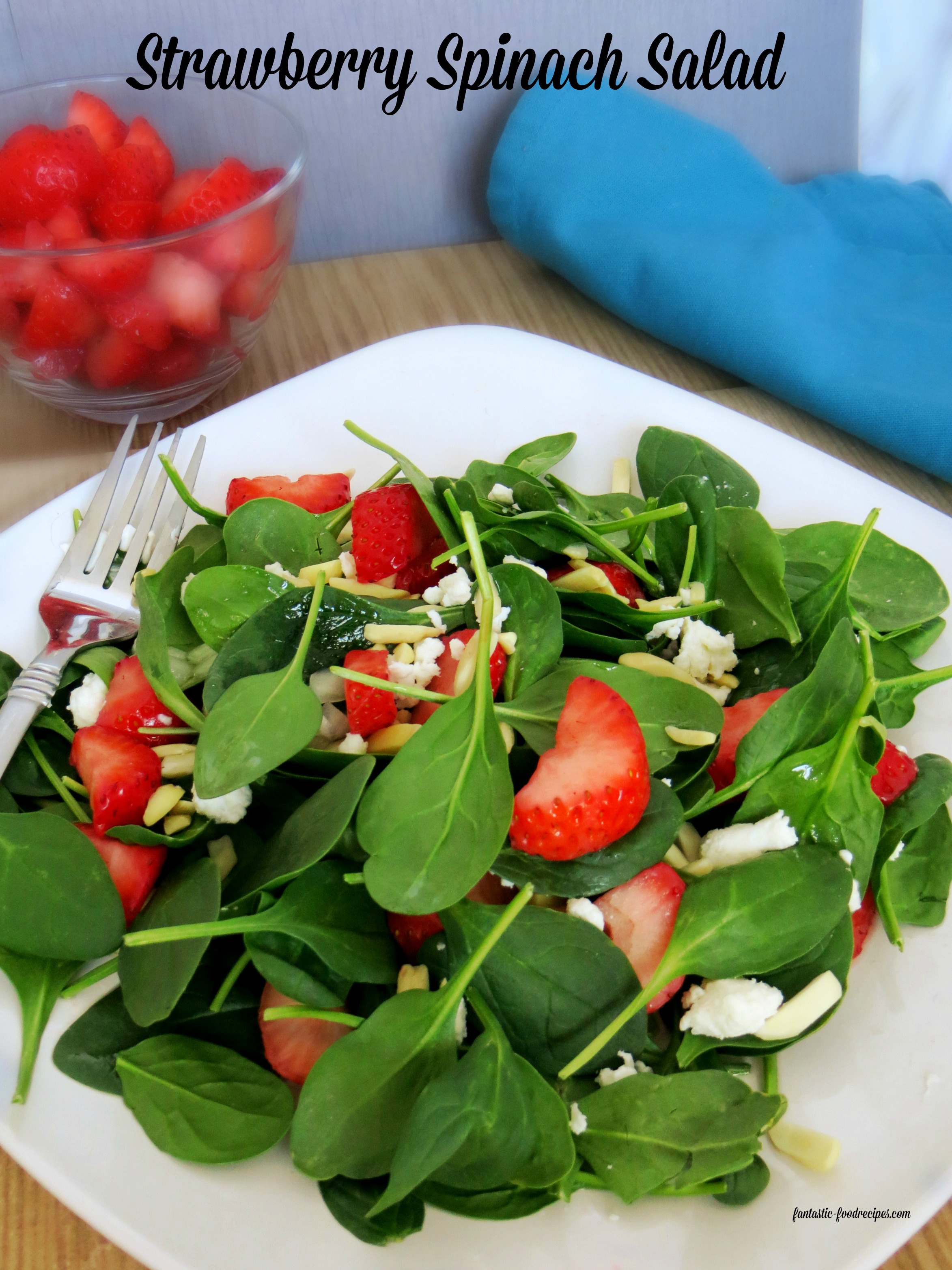 Strawberry Spinach Salad