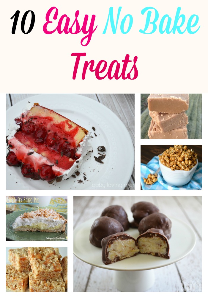 10 easy no bake treats