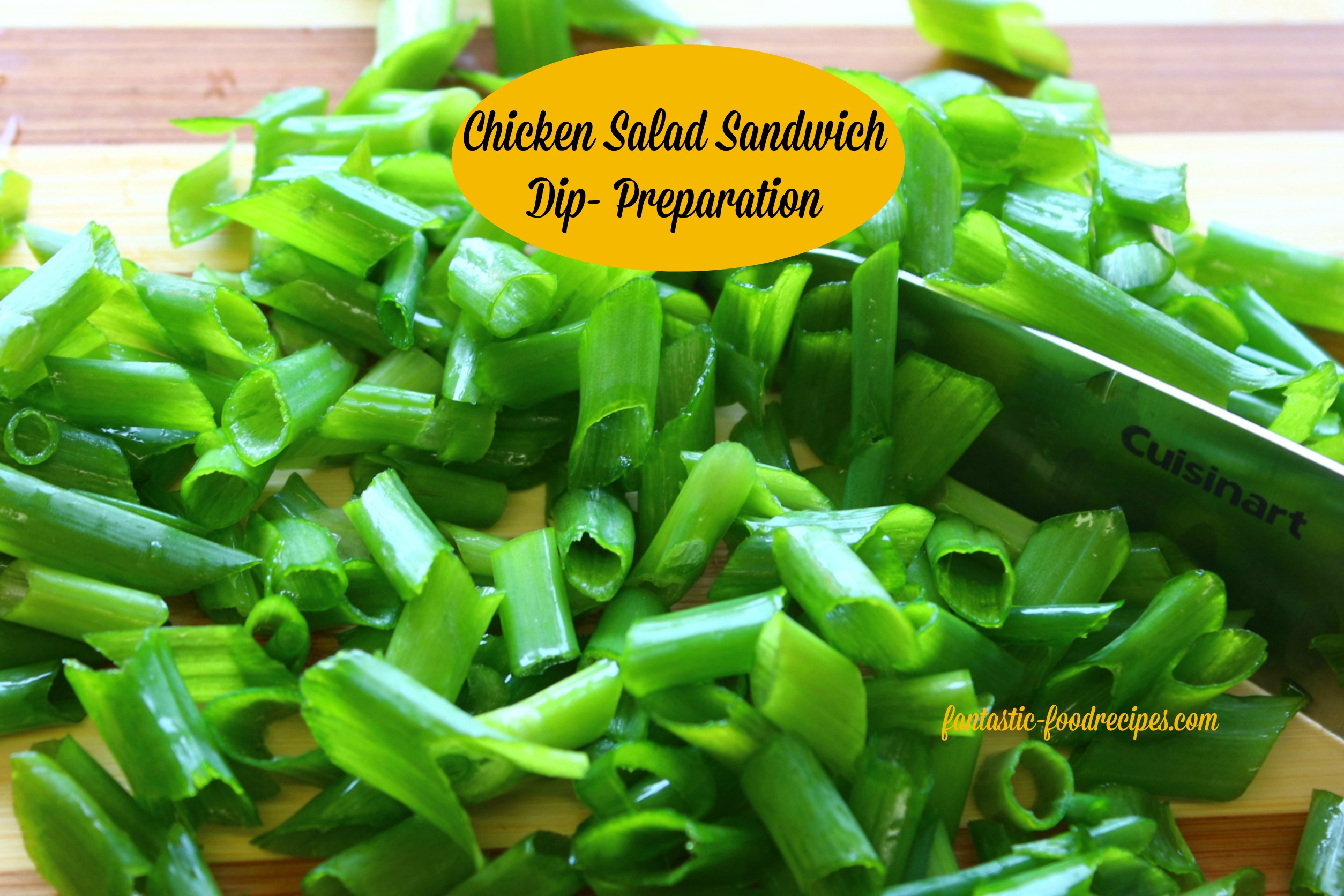Chicken Salad Sandwich Dip-Preparation