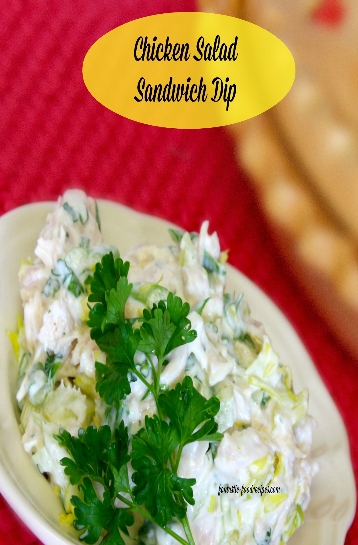 Chicken Salad Sandwich Dip