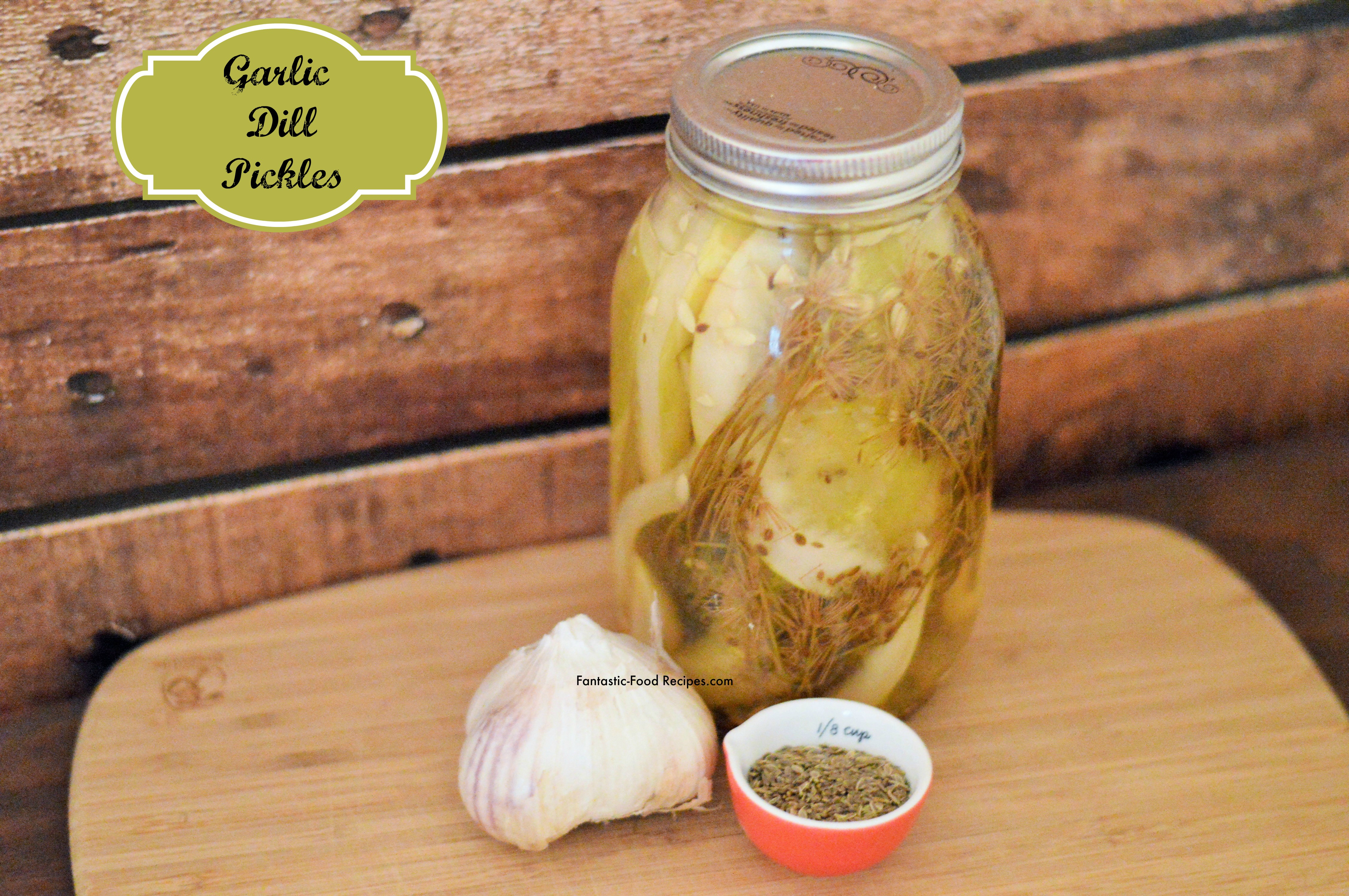 Garlic Dill Pickles