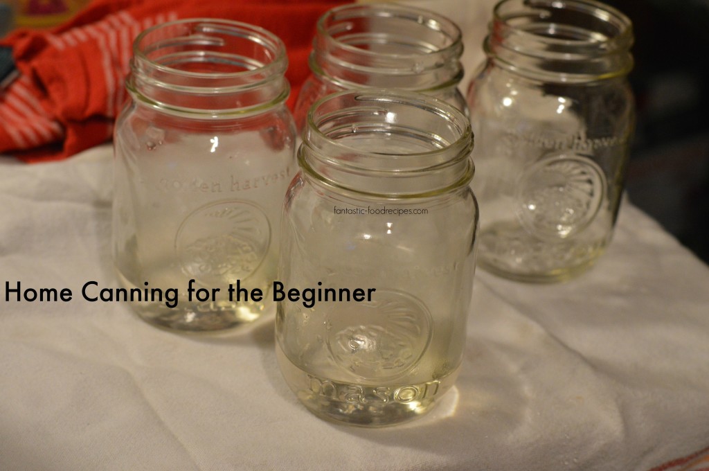 Home Canning for the Beginner