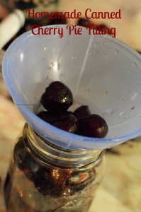 ]Homemade Canned Cherry Pie Filling