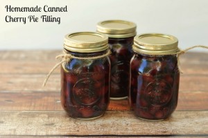 Homemade Canned Cherry Pie Filling 6