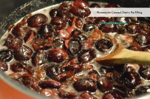 Homemade Canned Cherry Pie Filling