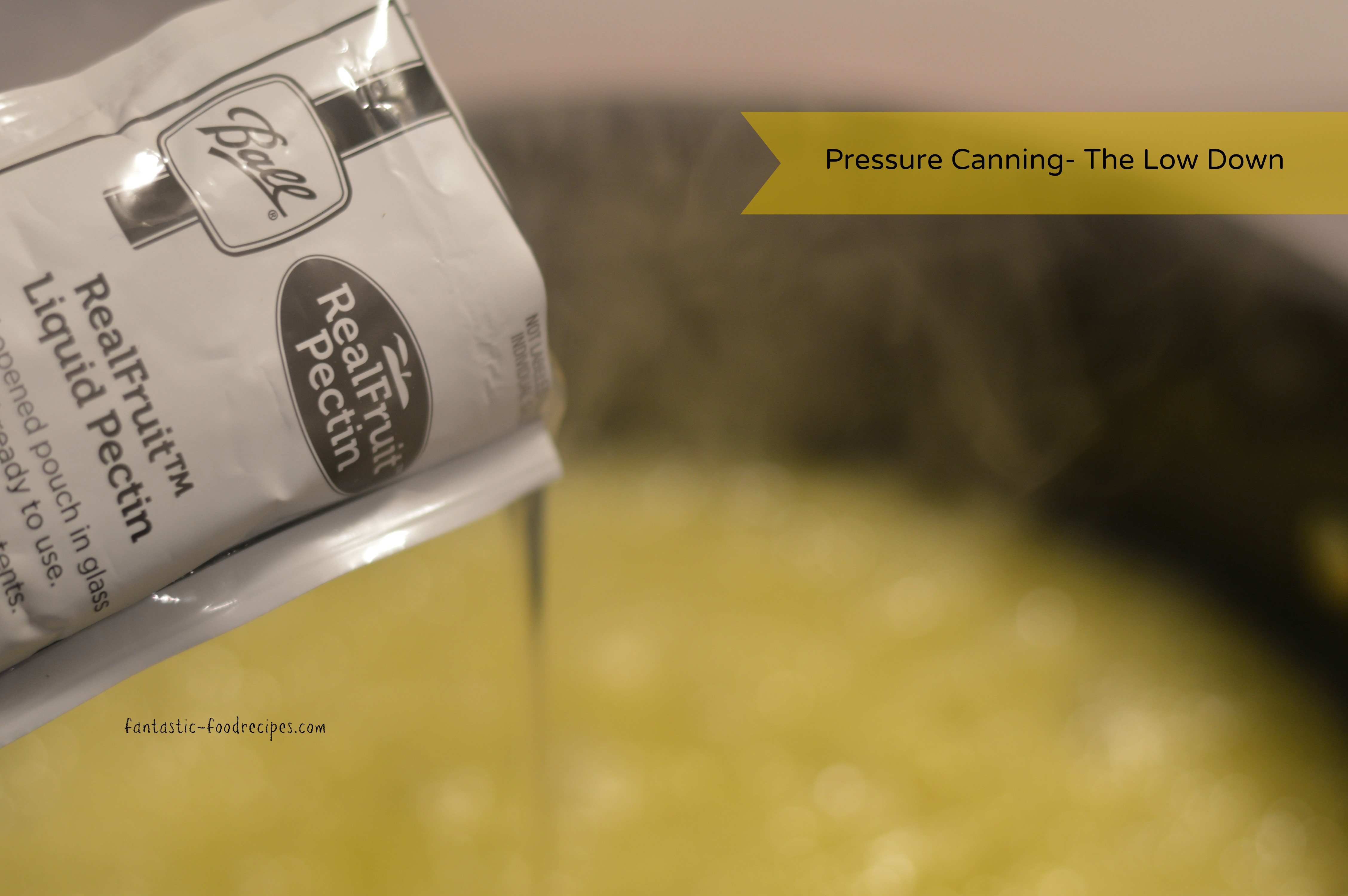 Pressure Canning- The Low Down