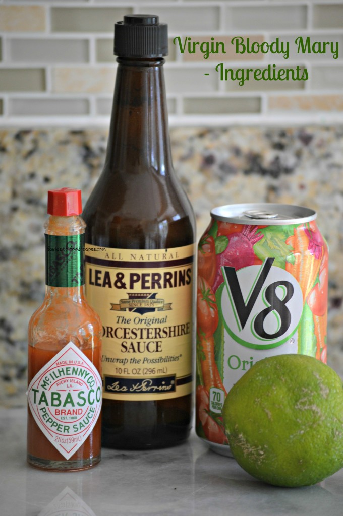 Virgin Bloody Mary-Ingredients