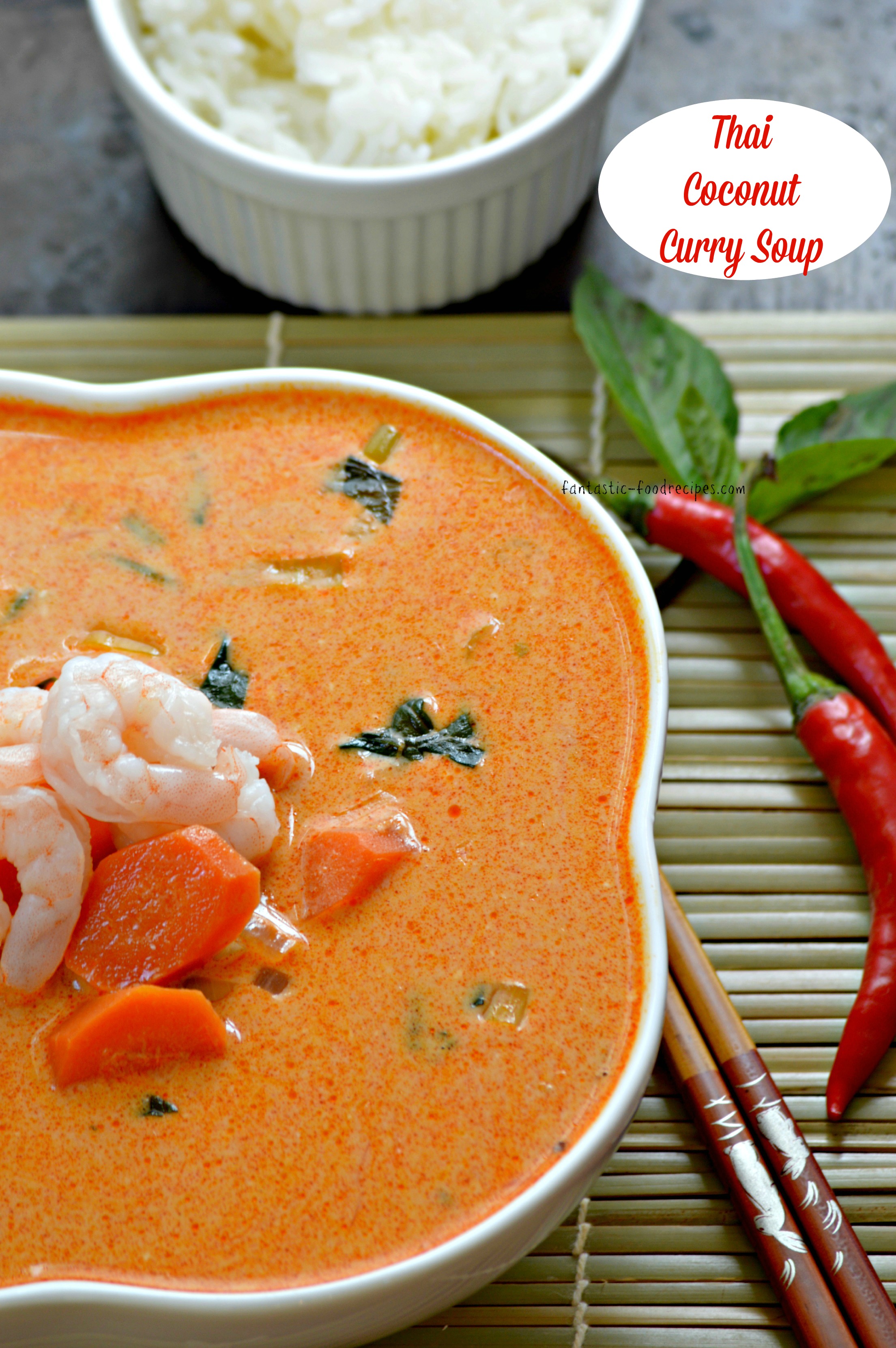 Thai Coconut Curry Soup