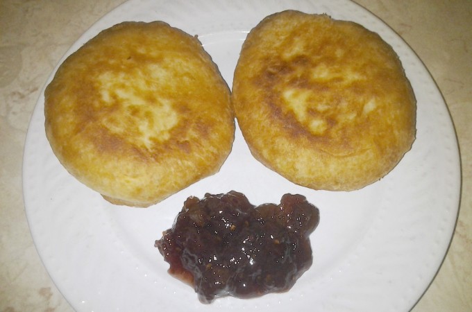 Homemade Bakes with Berry Jam