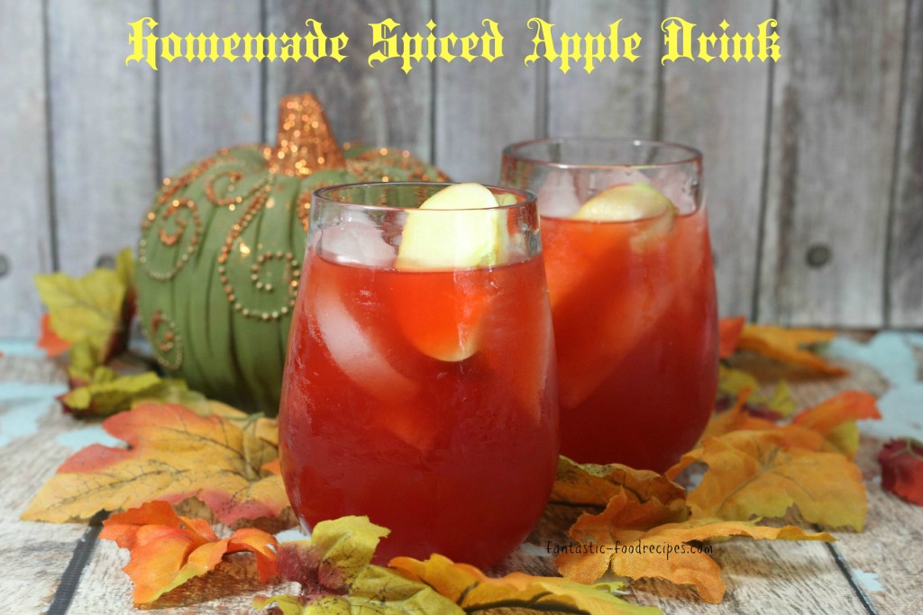 Homemade Spiced Apple Drink