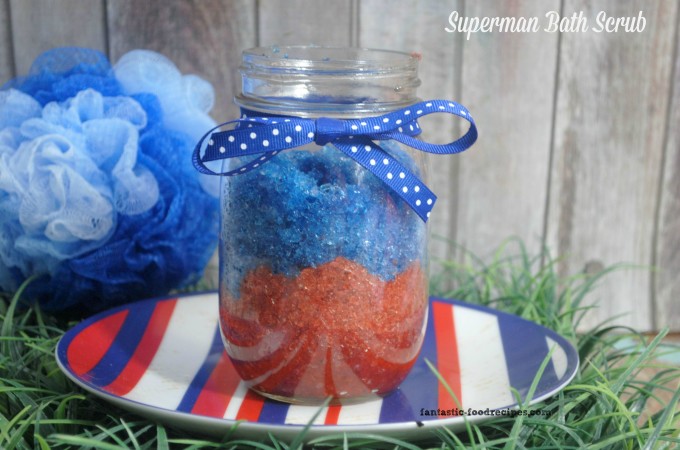 Superman Bath Scrub