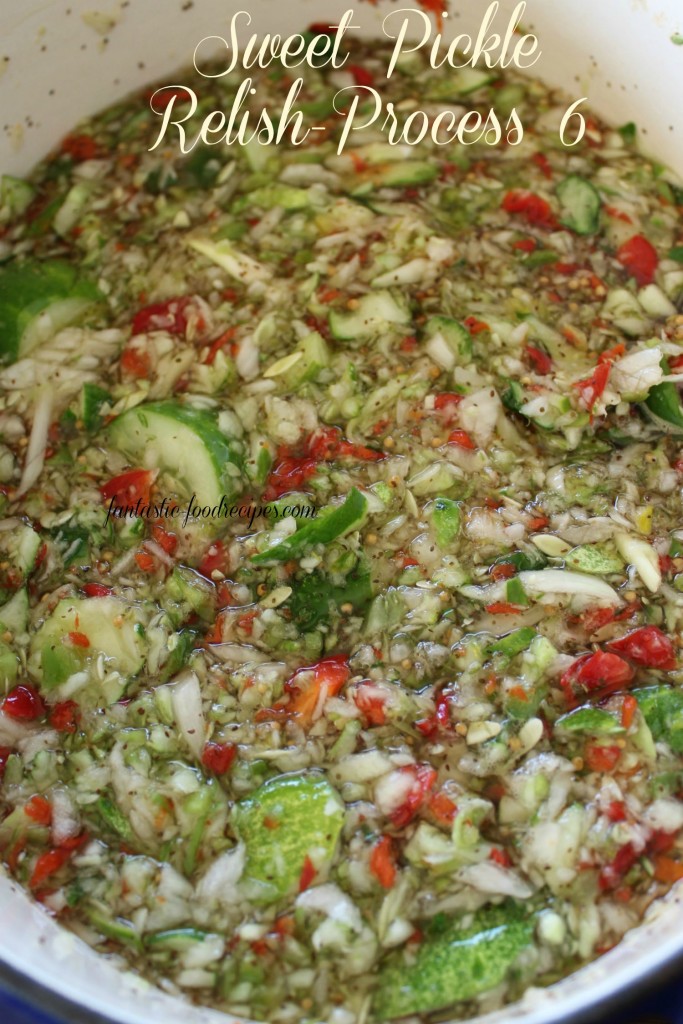 Sweet Pickle Relish-Process 6