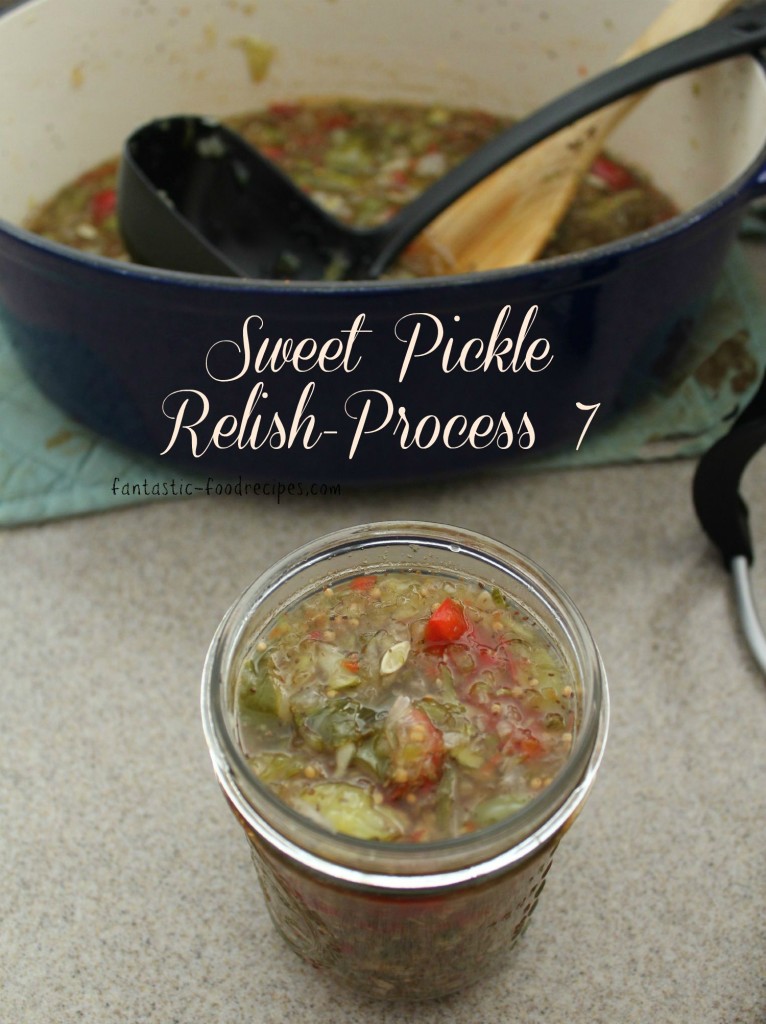 Sweet Pickle Relish-Process 7