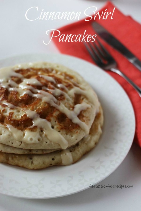 Cinnamon Swirl Pancakes