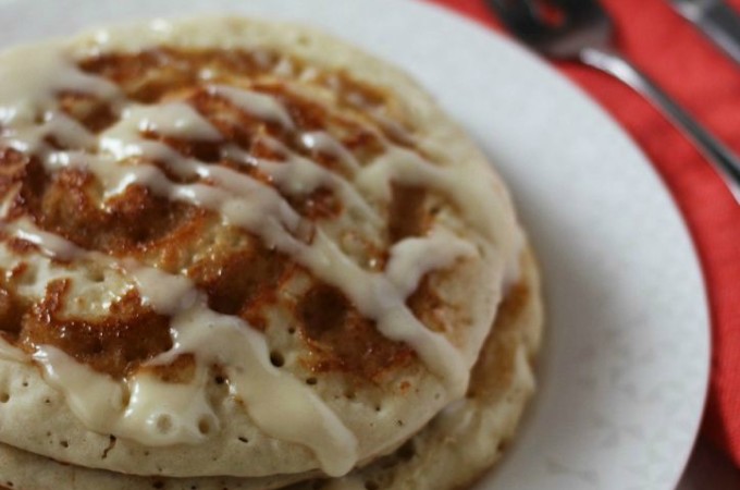 Cinnamon Swirl Pancakes