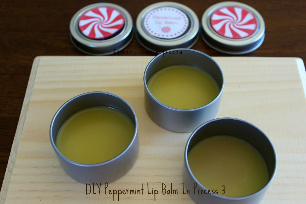 DIY Peppermint Lip Balm In Process 3