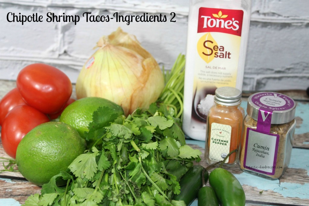 Chipotle Shrimp Tacos-Ingredients 2