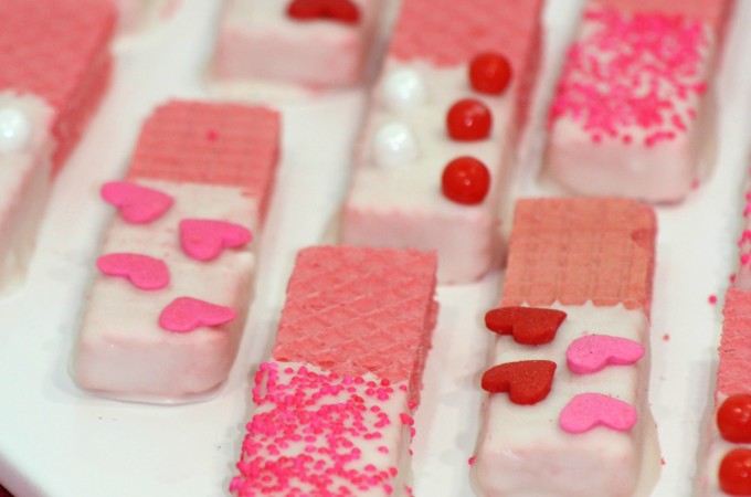 Valentine's Day Strawberry Cookies