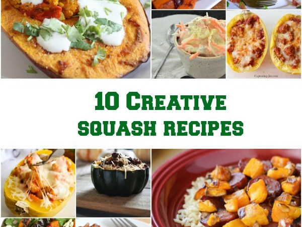 10 Creative Squash Recipes