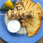 Chicken Souvlaki with Tzatziki Sauce- 4