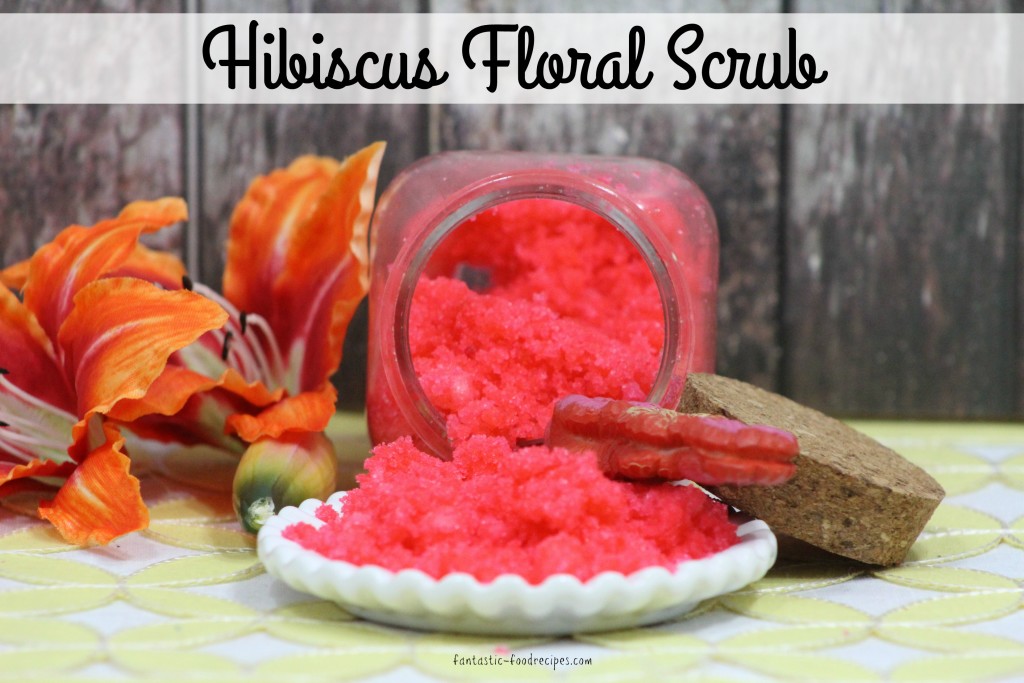 Hibiscus Floral Sugar Scrub 2