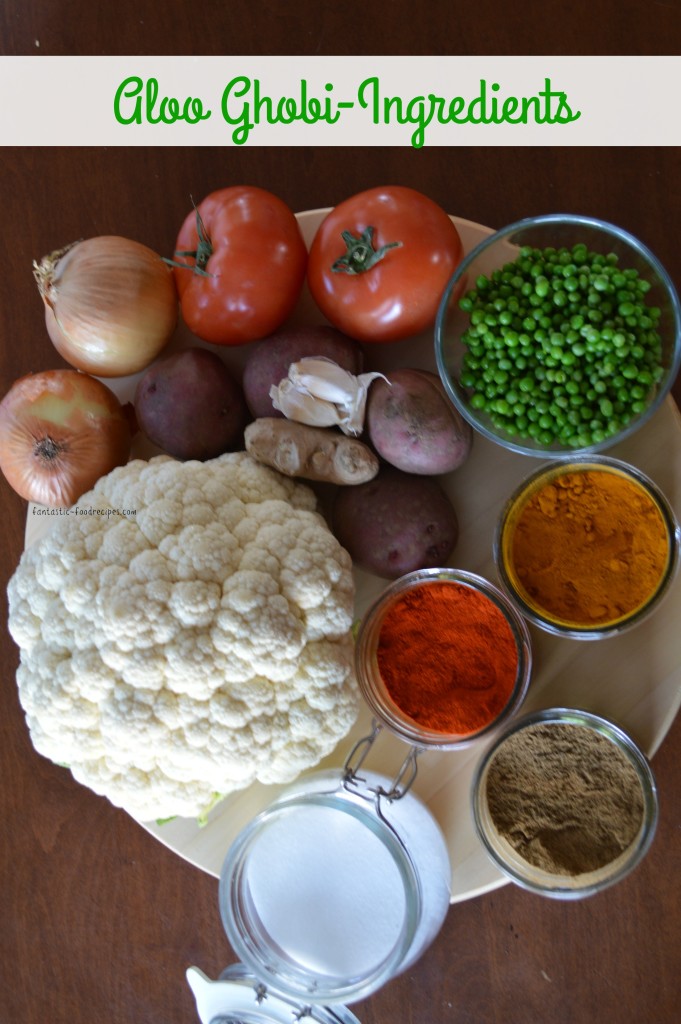 Aloo Ghobi-Ingredients