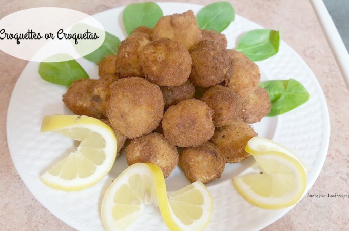 Croquettes or Croquetas