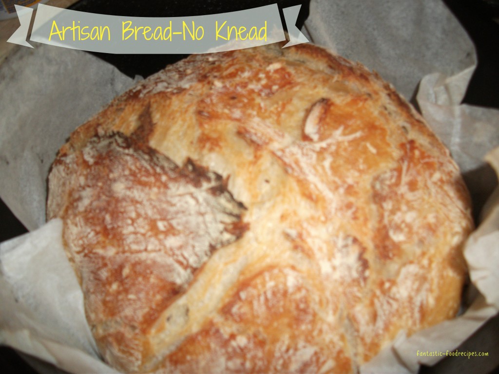 Artisan Bread-No Knead- 1