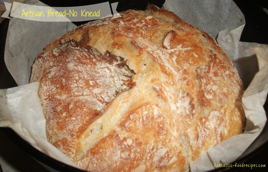 Artisan Bread-No Knead-Main