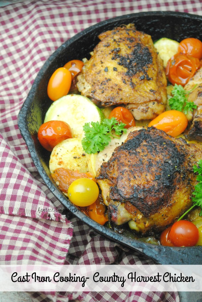 Cast Iron Cooking- Country Harvest Chicken