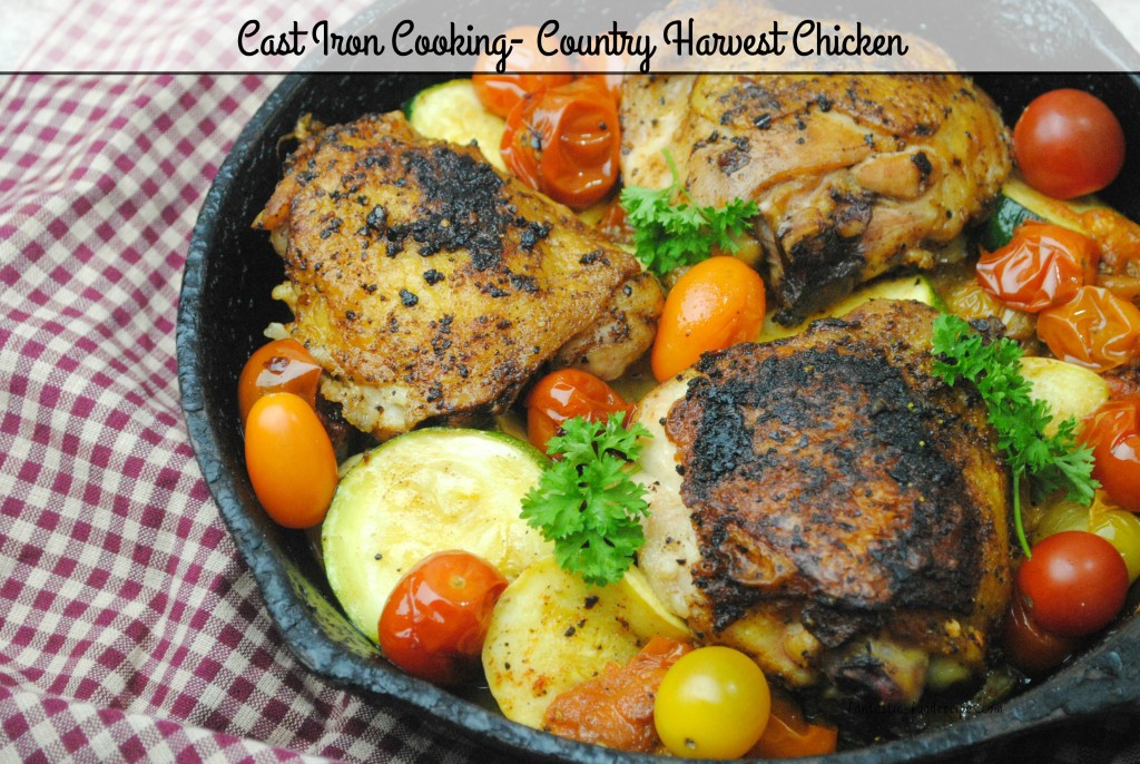 Cast Iron Cooking- Country Harvest Chicken