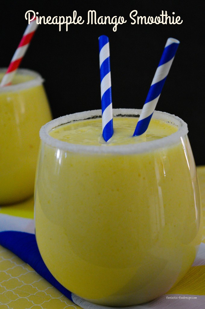 Pineapple Mango Smoothie- Main