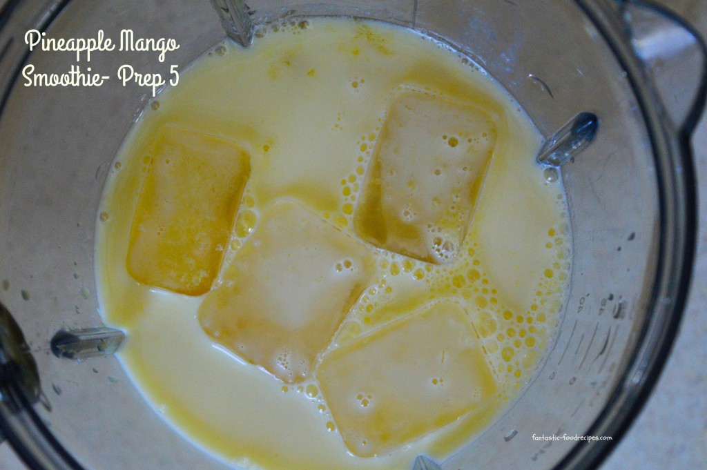 Pineapple Mango Smoothie- Prep 5