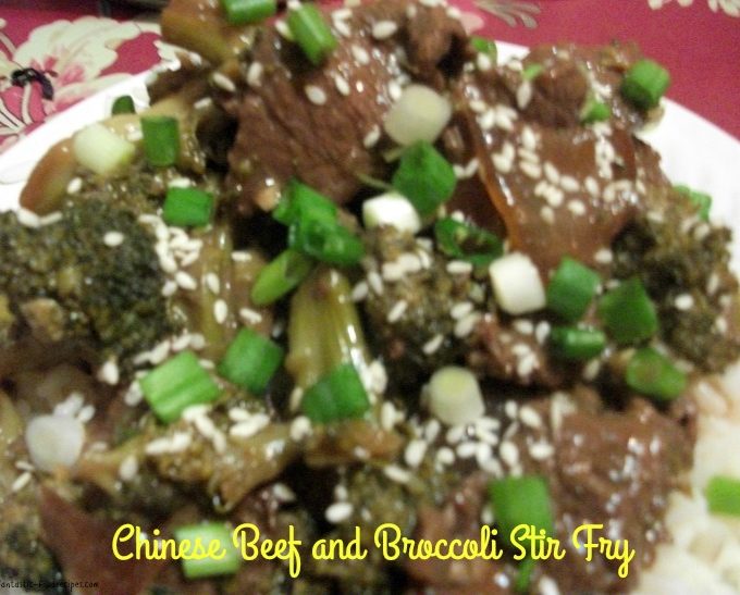 Chinese Beef and Broccoli Stir Fry