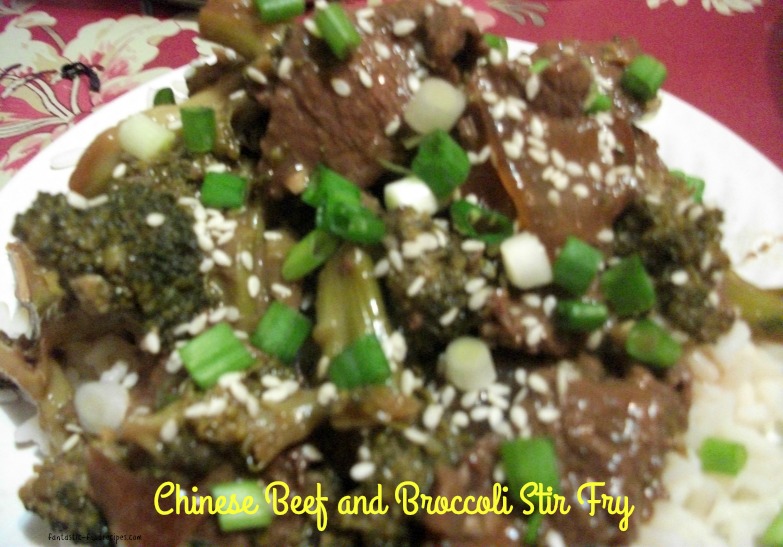 Chinese Beef and Broccoli Stir Fry