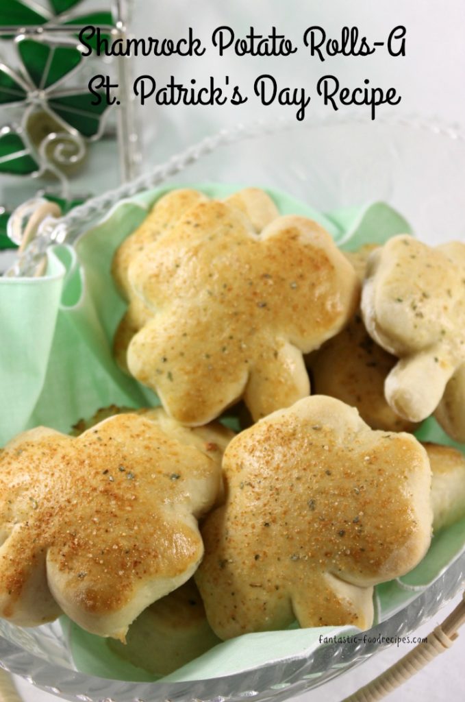 Shamrock Potato Rolls- A St. Patrick's Day Recipe