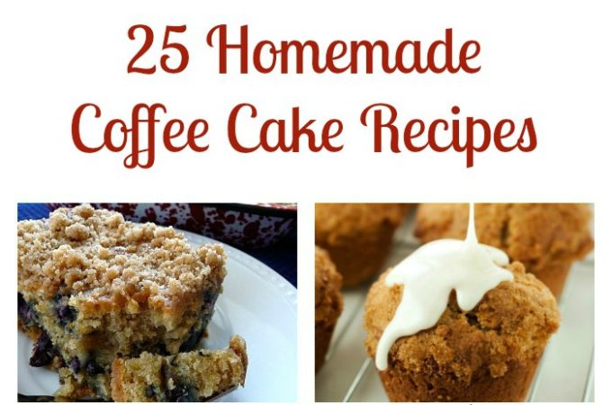 25 Homemade Coffee Cake Recipes
