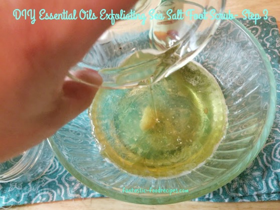 DIY Essential Oils Exfoliating Sea Salt Foot Scrub-Step 3 RD