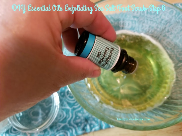 DIY Essential Oils Exfoliating Sea Salt Foot Scrub-Step 6 RD