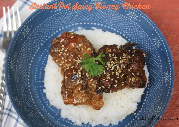 Instant Pot Spicy Honey Garlic Chicken Recipe