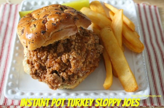Instant Pot Turkey Sloppy Joes 2