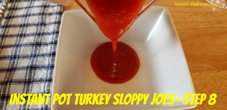 Instant Pot Turkey Sloppy Joes -Step 8