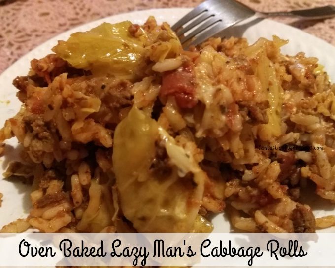 Lazy Man’s Cabbage Rolls